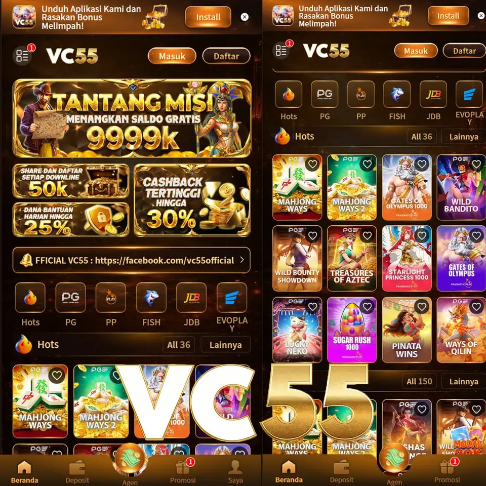 VC55 Daftar Akun Resmi Indonesia